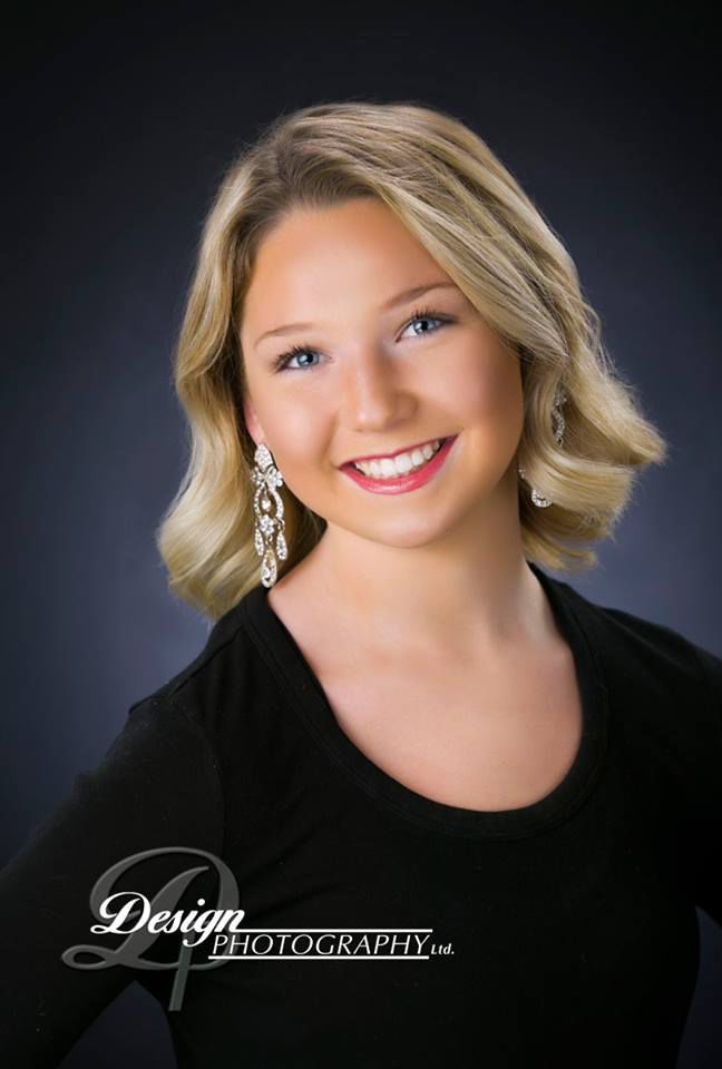Outstanding Teen contestant Paige Eide